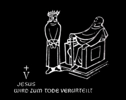 Jesus wird zum Tode verurteilt